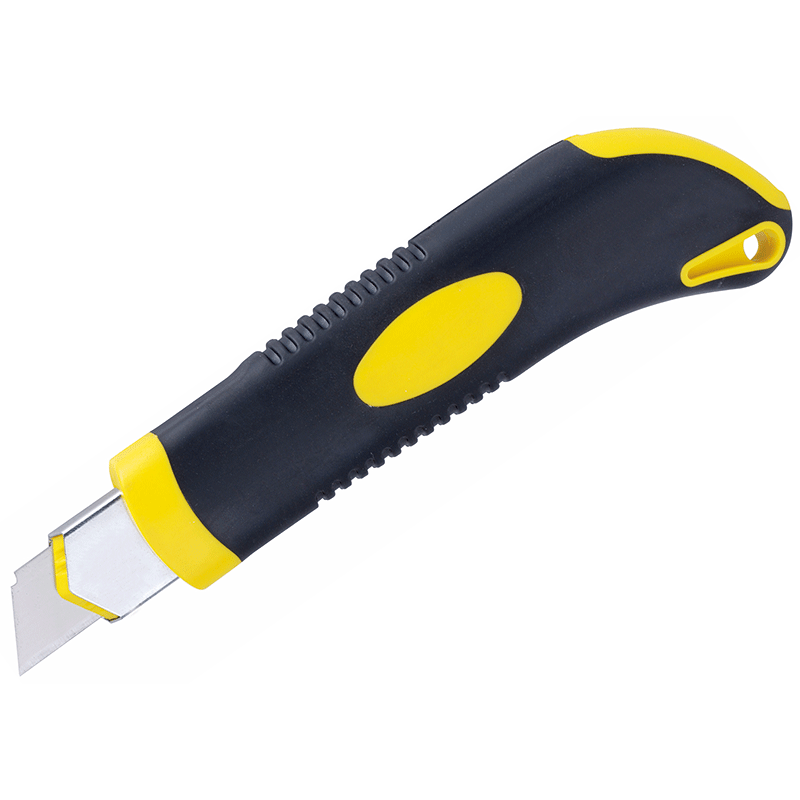 18mm Utility Cutter Knife with 3 Blades and Autoloading Function