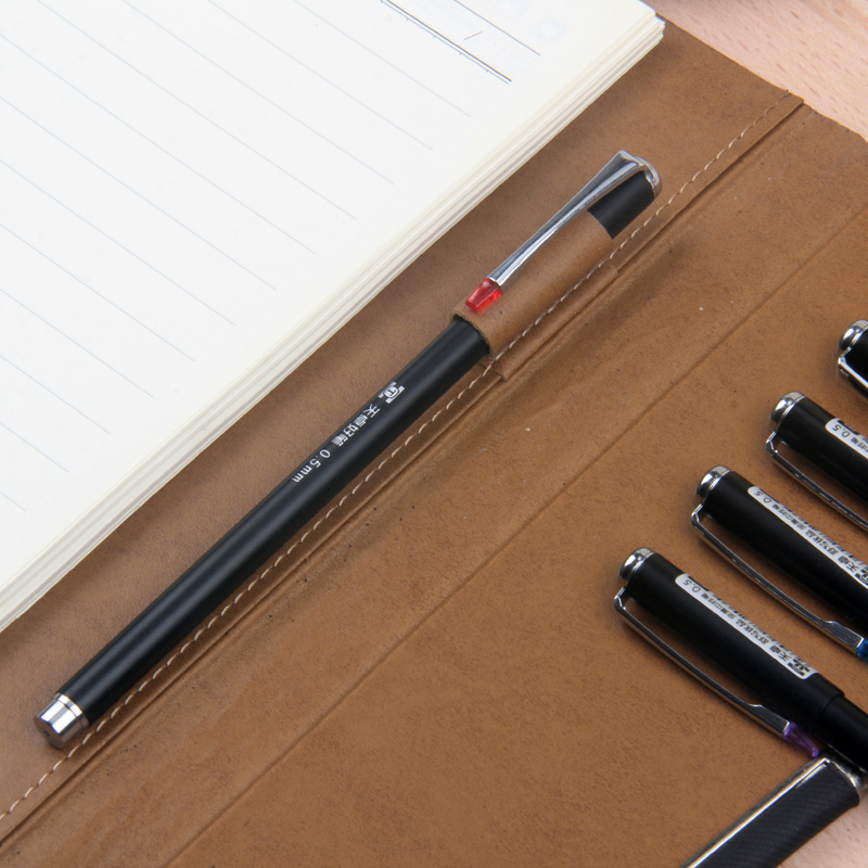 Simple Metal Gel Pen for Office Use