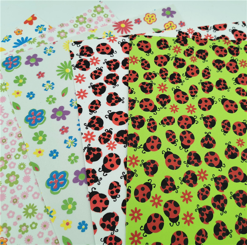 Printed EVA Foam Sheets for Crafts