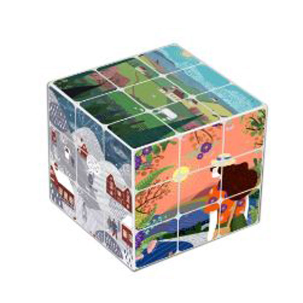 Summer Landscapes Art Rubik's Cube