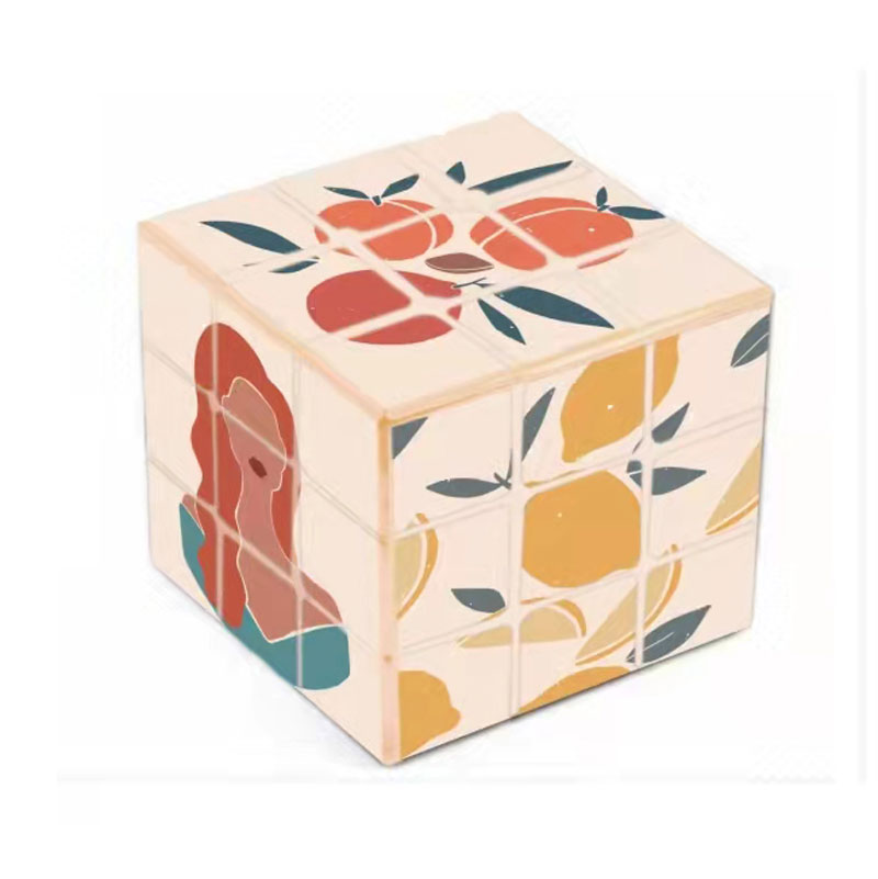 Artistic Life Magic Cube with Customizable Patterns