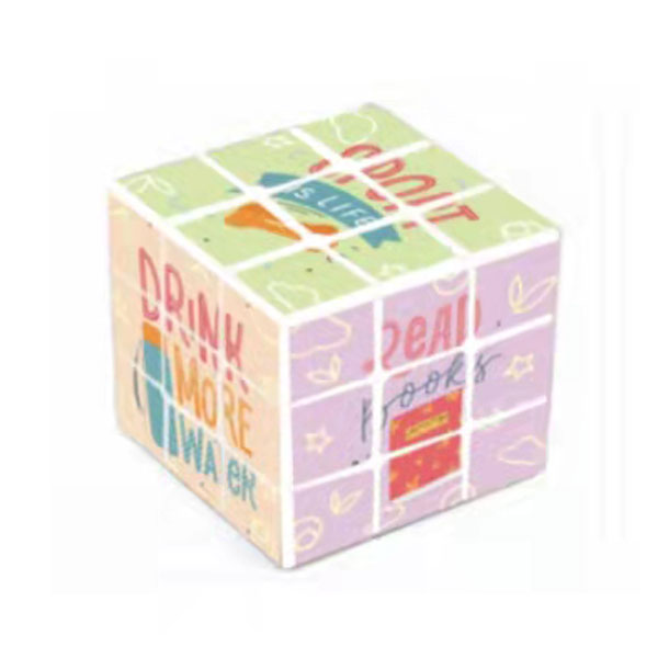 Artistic Rubik's Cube with Customizable Patterns