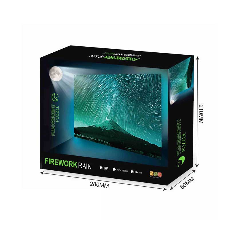 Firework Rain 1000 Piece Puzzle