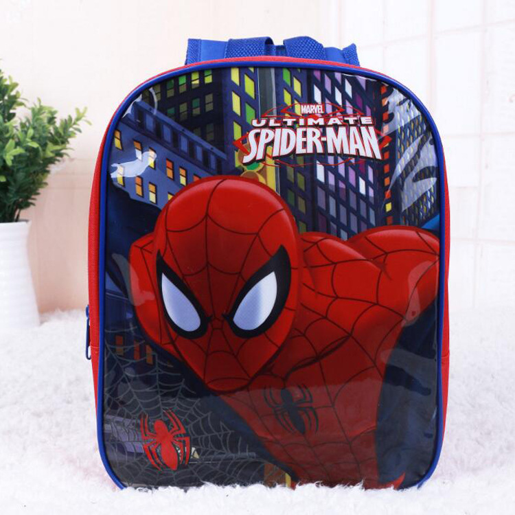 Cartoon printed student schoolbag