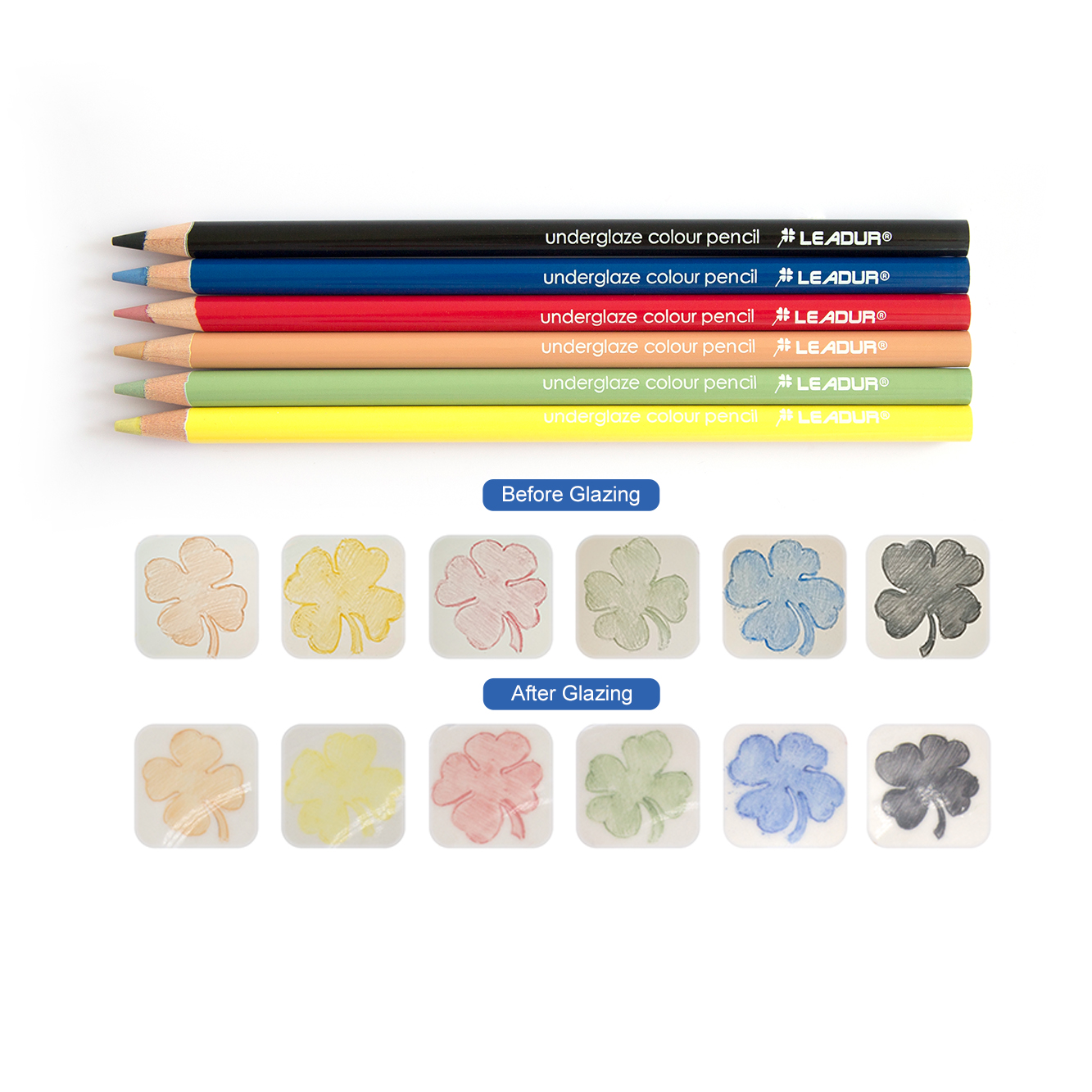 Ceramic Underglaze Color Pencil for Ceramic Painting