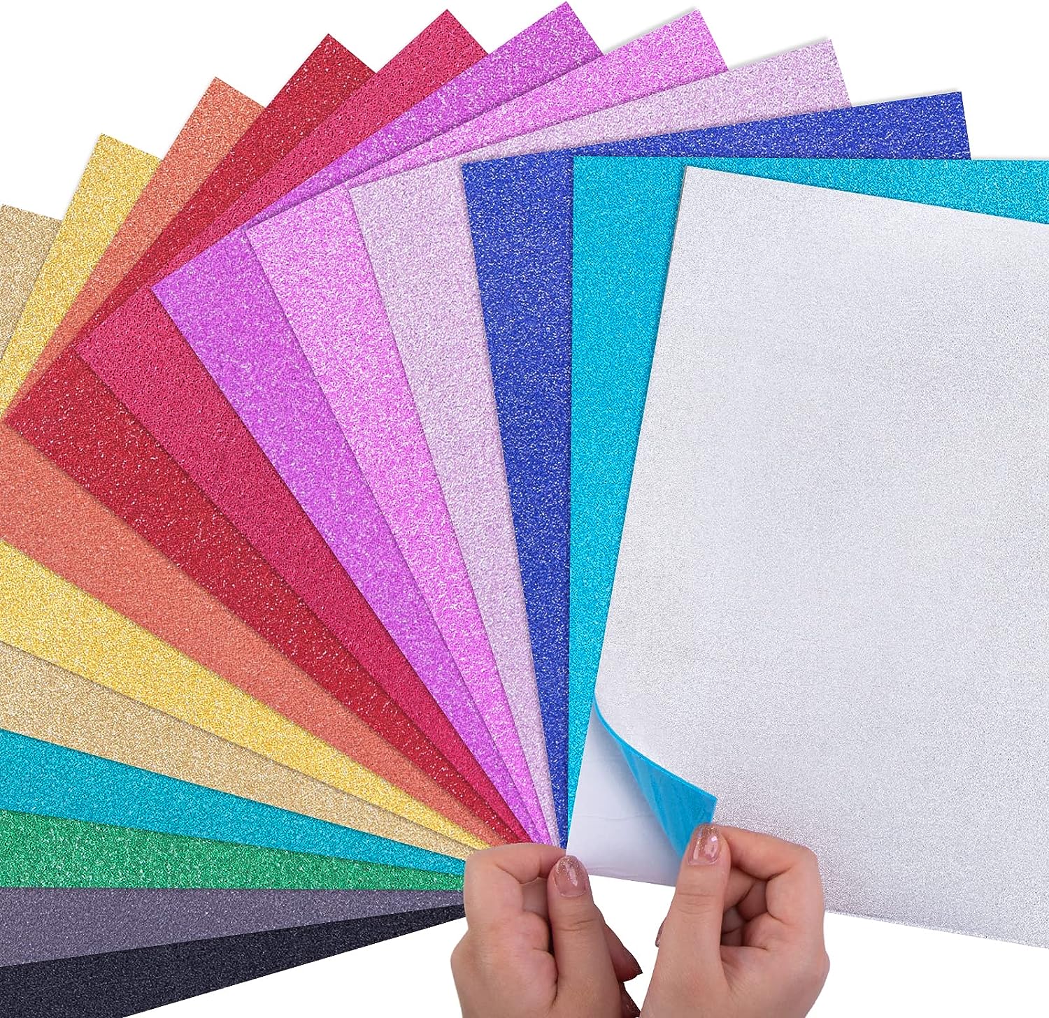 Glitter and Regular EVA Foam Sheets