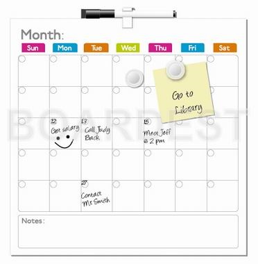 Dry Erase Board with Accessories