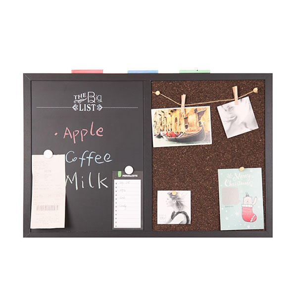 Chalkboard and Cork Board Combination