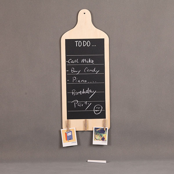 Chalkboard with Clips for Wall Mounting