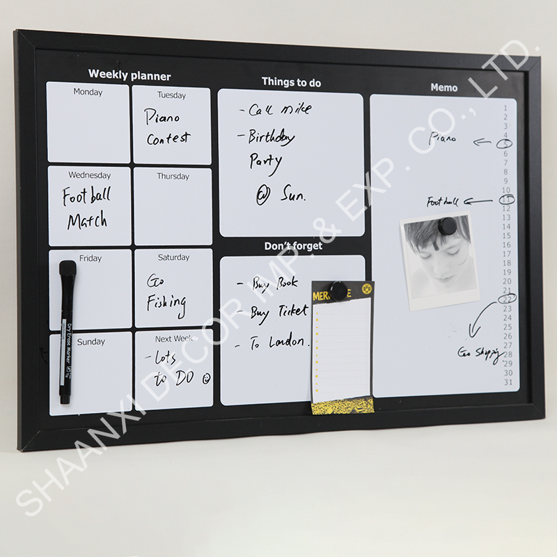 Magnetic Weekly Planner Whiteboard