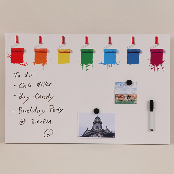 Industrial Magnetic Dry Erase White Board for Memos and Notices