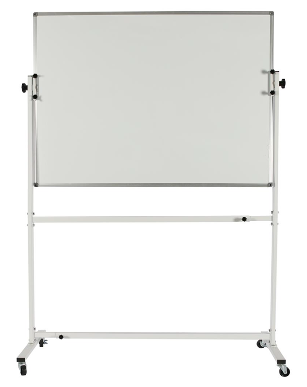 Mobile Double-Sided Magnetic Whiteboard with Stand