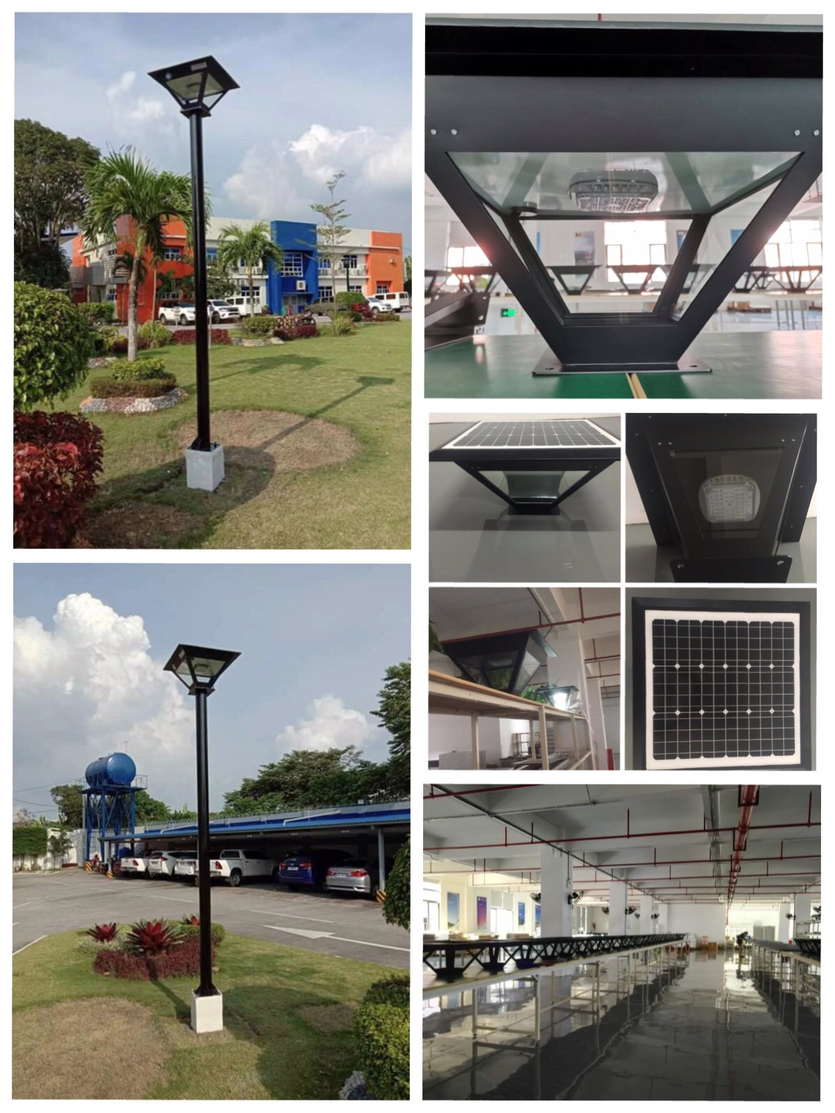 5-Year LED Solar Garden Light for Outdoor and Park Lighting