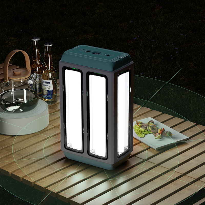 ABS Portable Emergency Camping Lamp with USB Output