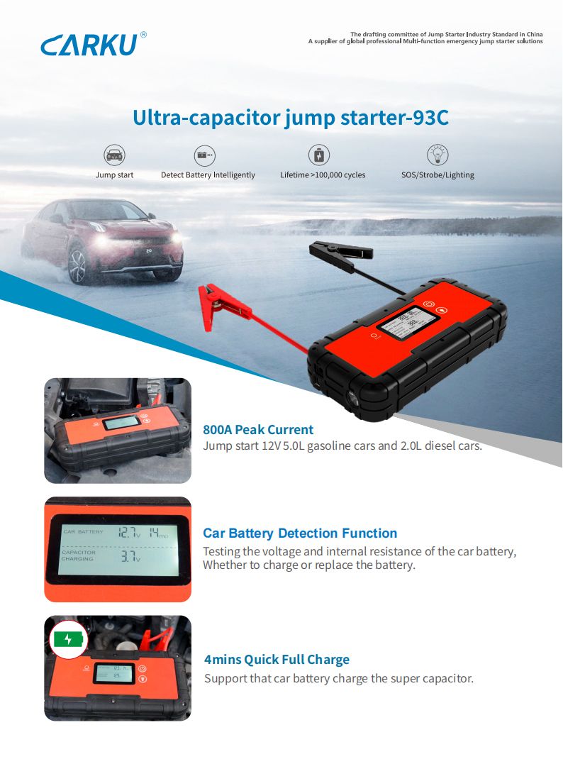 Carku 24V Jump Starter