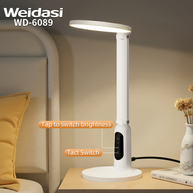 Student Desk Lamp with Touch Dimming and Color Options