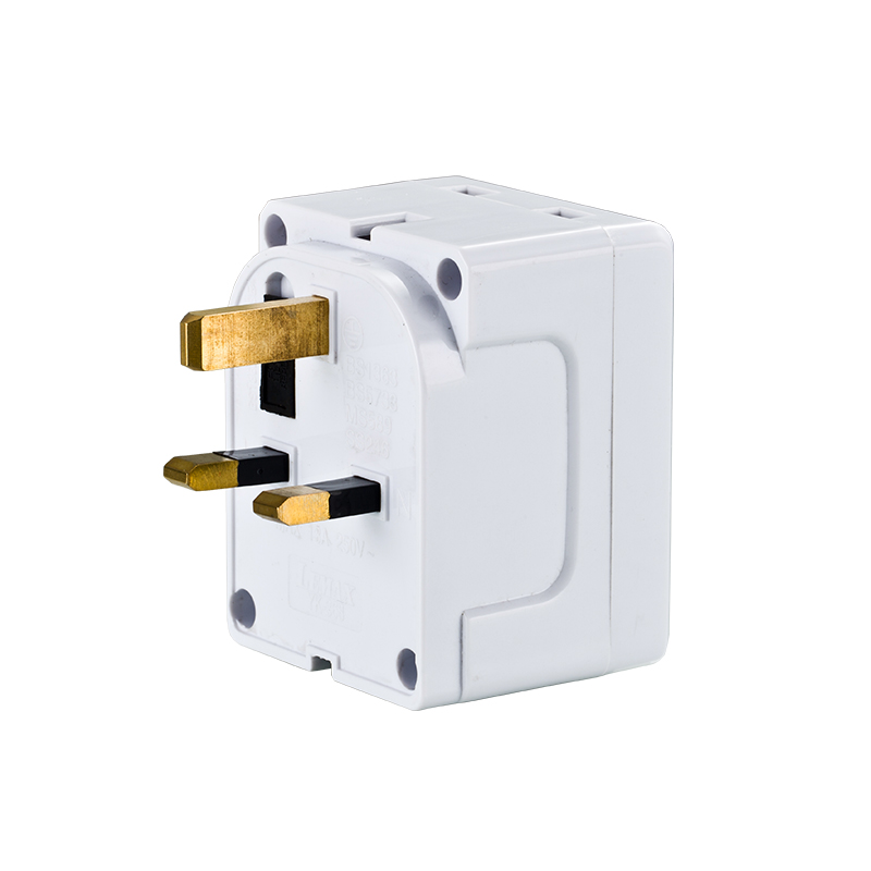 3 Way UK Travel Adaptor with 13A Fuse