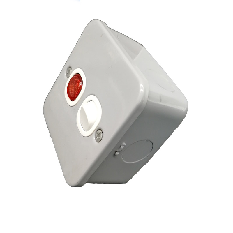 Heavy Duty Metal Safety Protection Wall Switch Socket