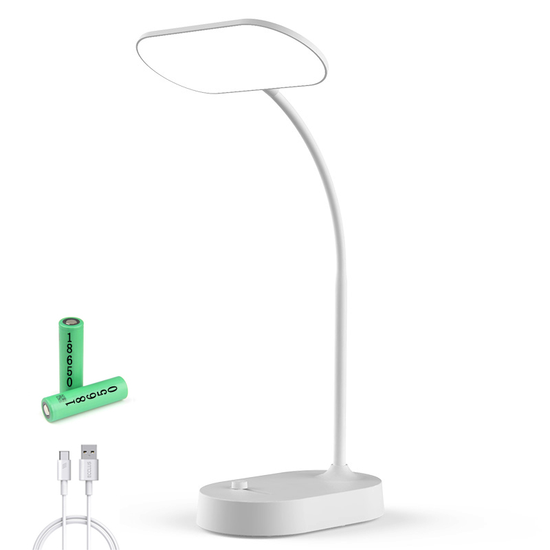 LED Desk Lamp with Rechargeable Battery