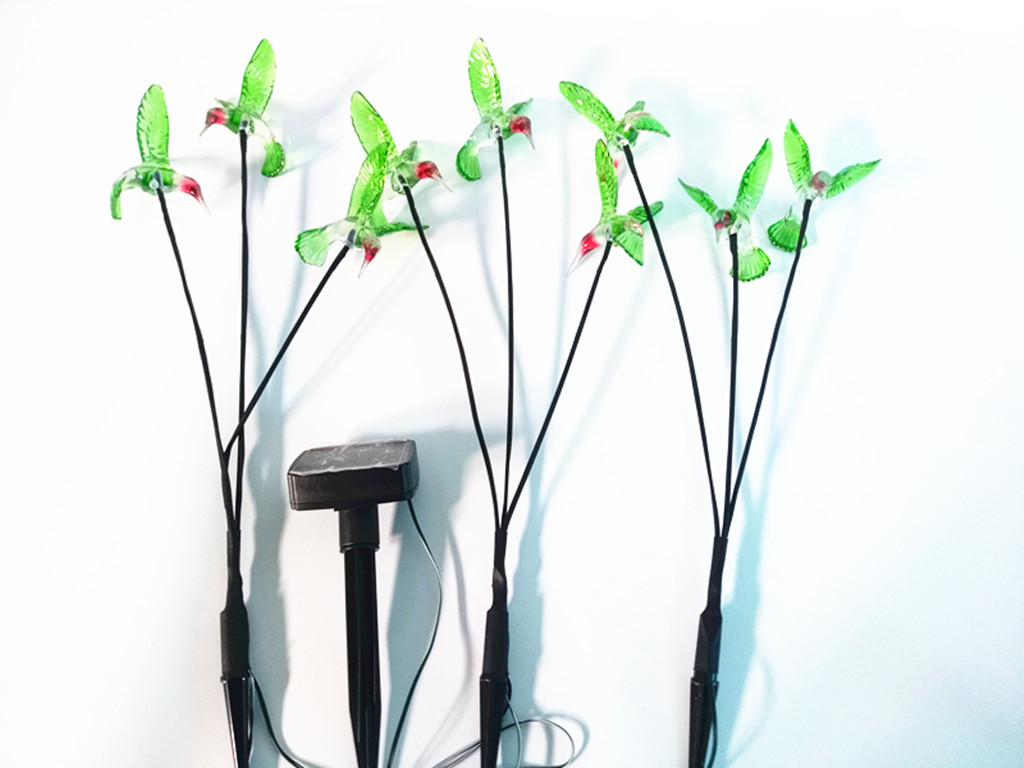 GANGES SA Solar 9 Hummingbird String Lights