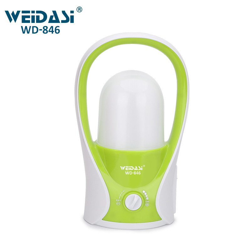 Multifunction Portable Hand Crank Camping Light Rechargeable LED Lantern