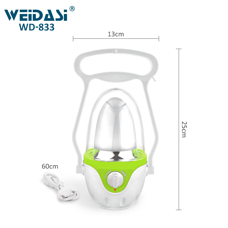 Portable Solar-Powered LED Camping Lantern