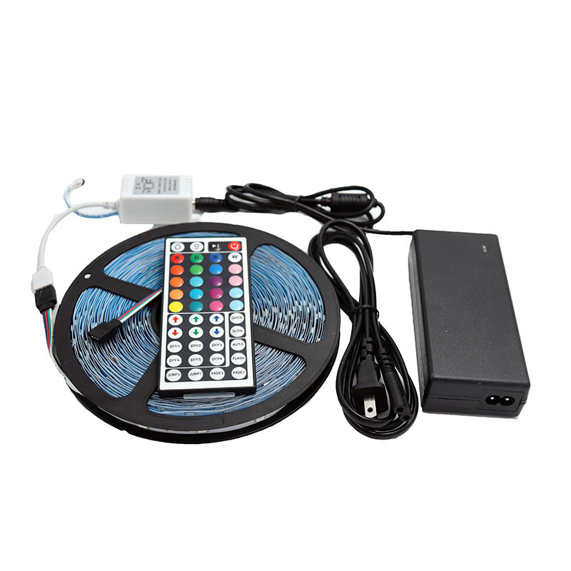 LED Strip Lights 16.4ft RGB Color Changing with IR Remote