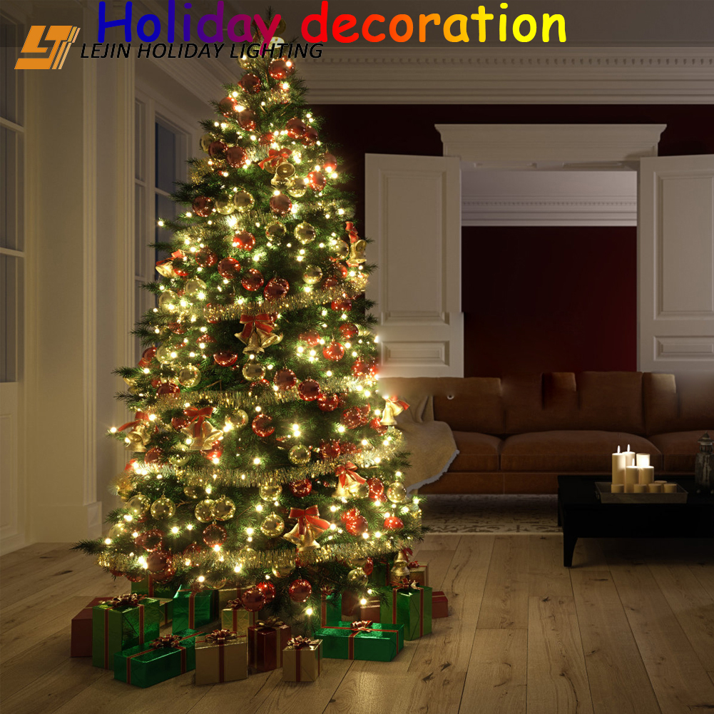 LED Artificial Handmade Christmas Tree Light for Home Decor