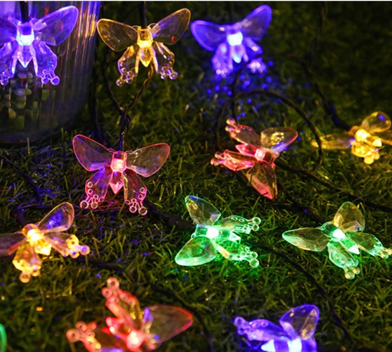 GANGES SA Solar Butterfly Garden Lights