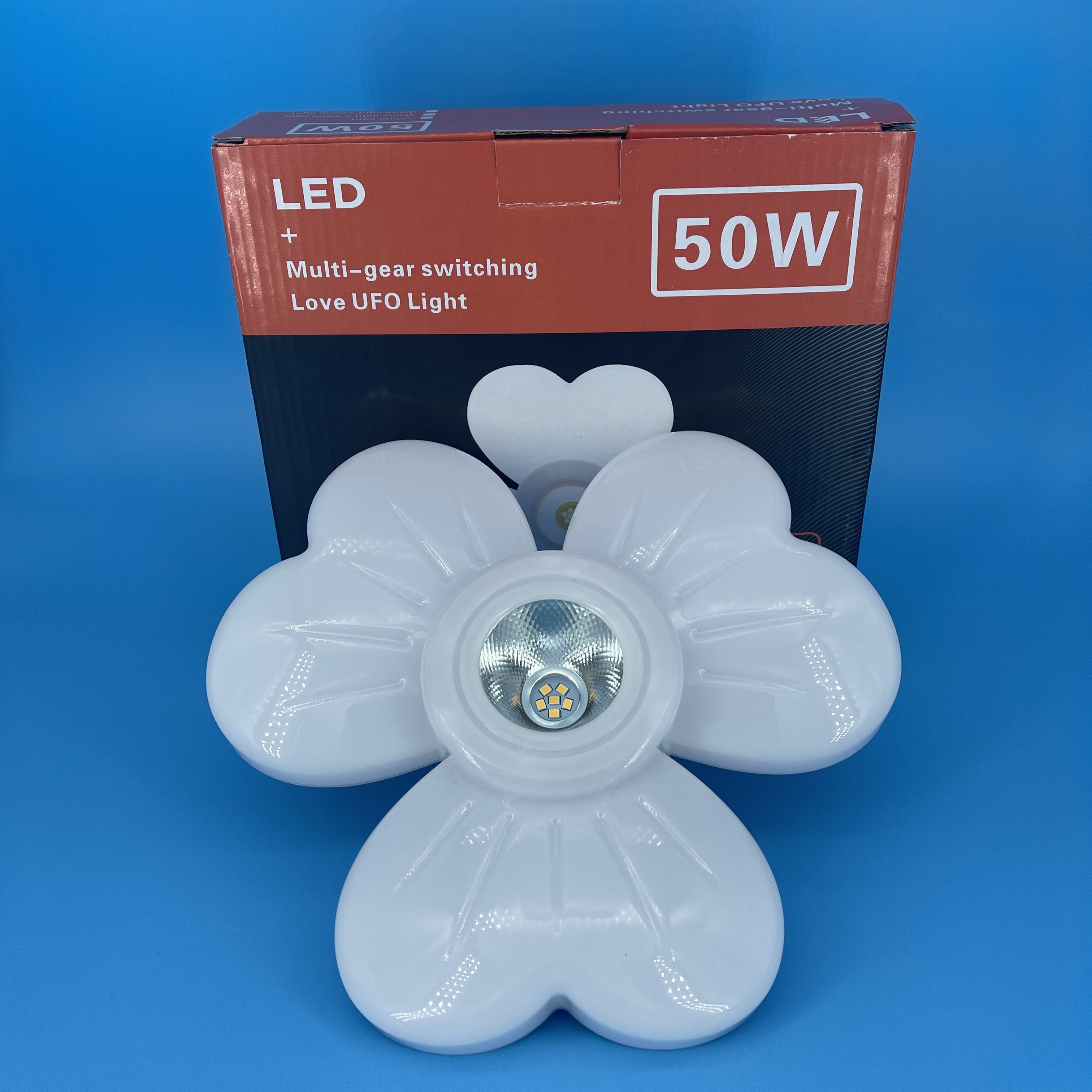 Cordate LED Lamp with Detachable E27 Base