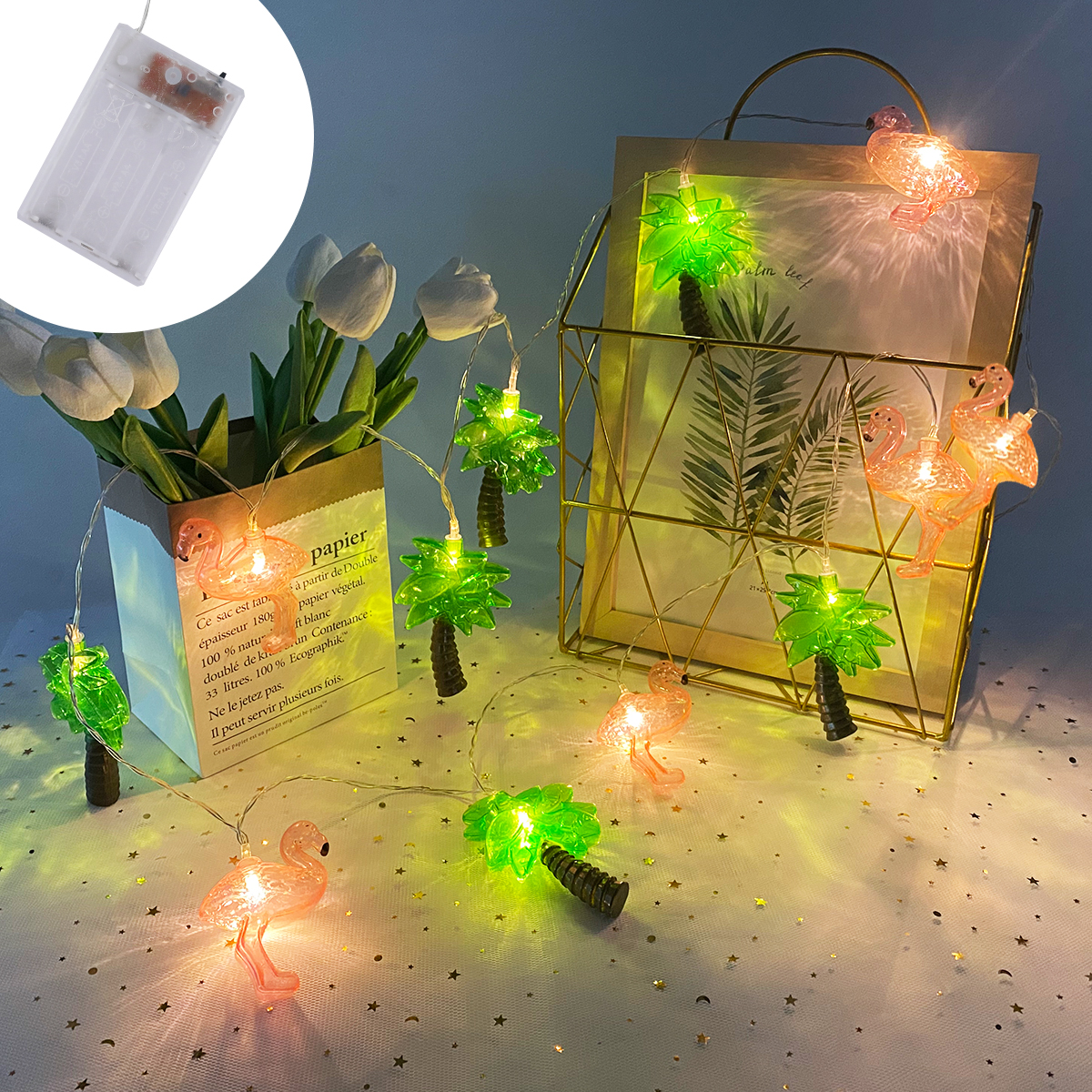 Ganges SA Battery Case String Lights - LED Interior Decorative Atmosphere Lights