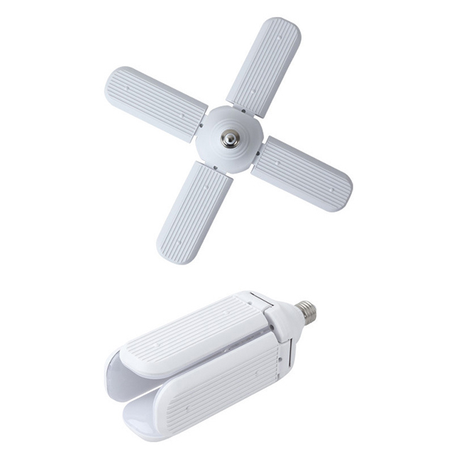 LED Fan Bulb with Foldable Blades