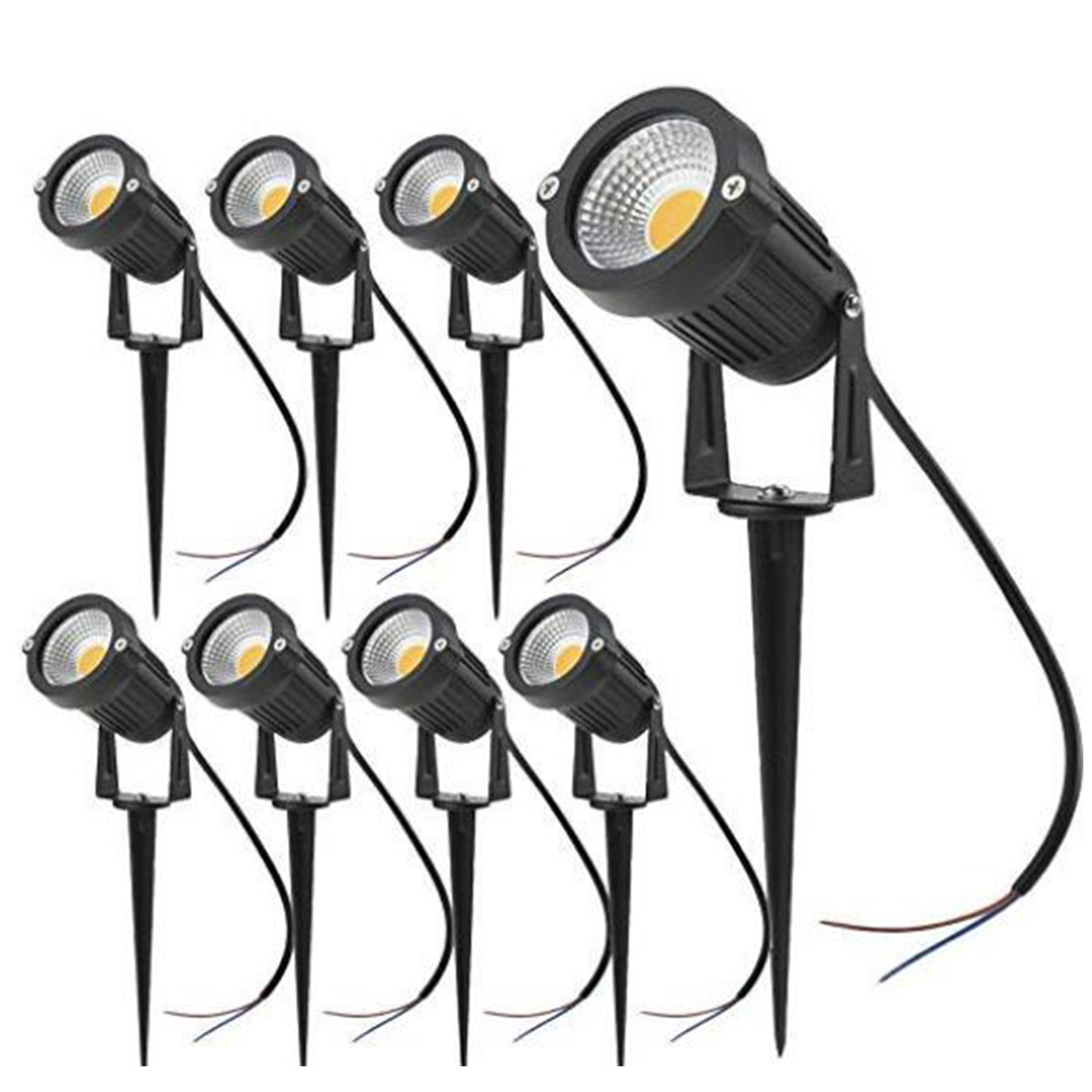 Waterproof Cob LED Buried Outdoor Garden Ground Lights