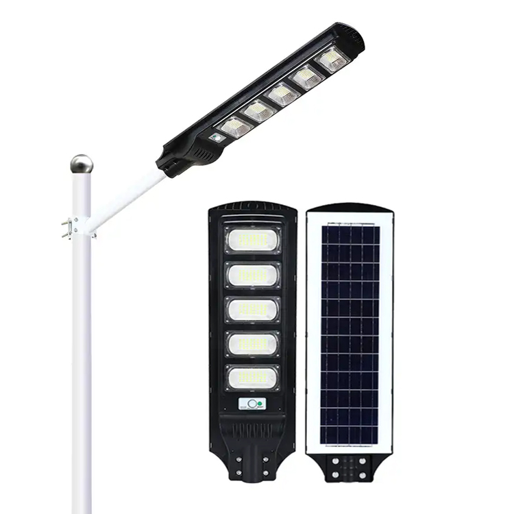 High Brightness IP66 Waterproof 200W/300W All-in-One Solar LED Street Light