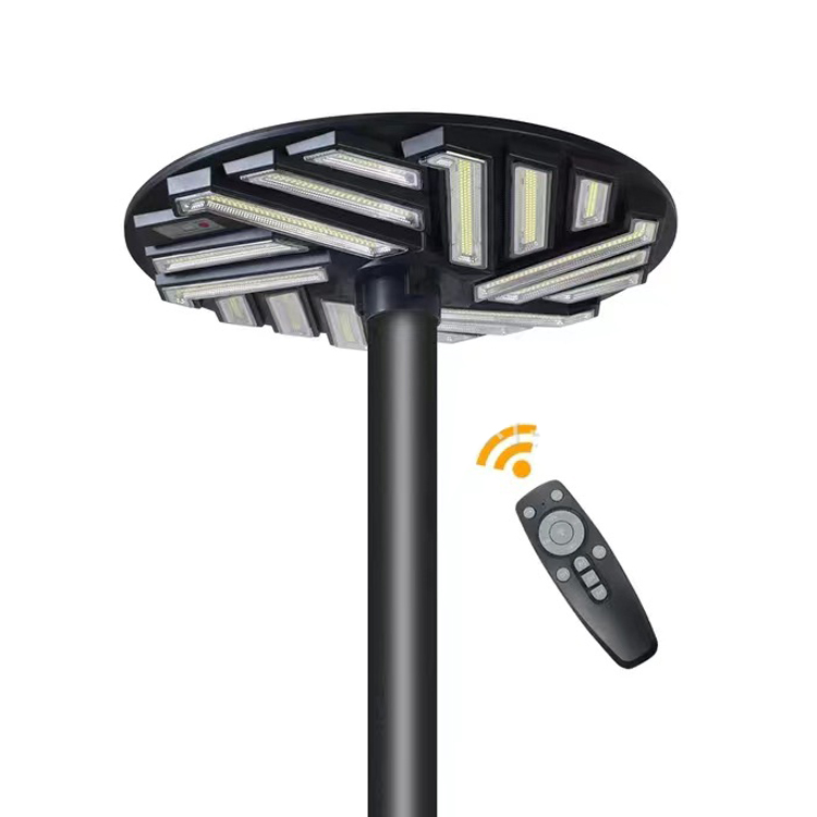 Outdoor Solar LED Bollard Light with Motion Sensor