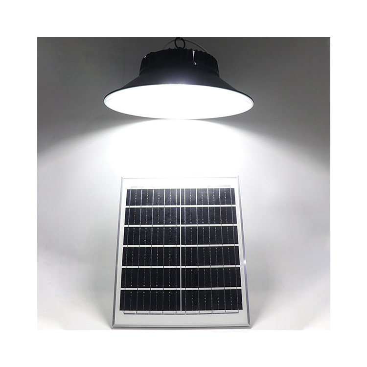 Aluminum Solar UFO LED High Bay Light for Industrial Warehouses