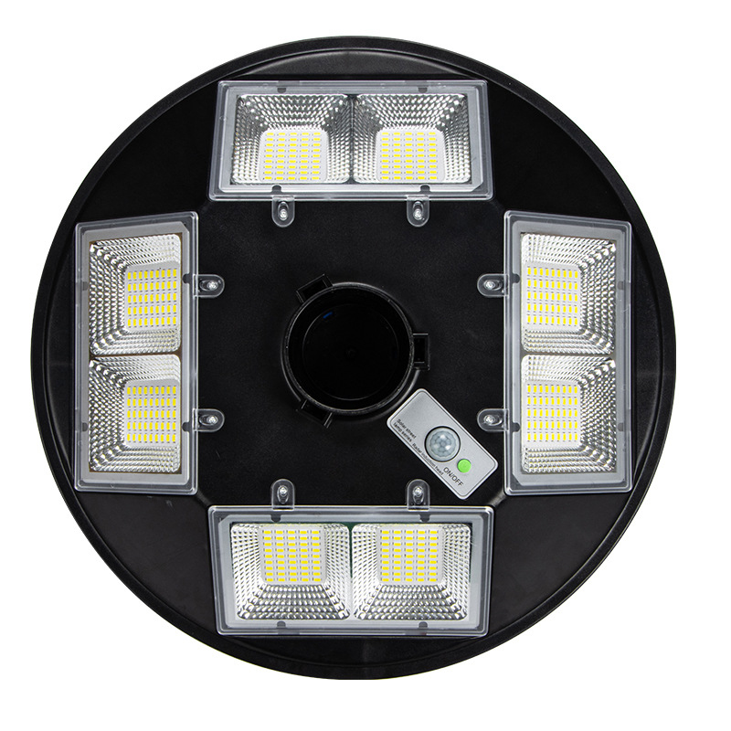 All-in-One Solar Garden UFO Light with Human Sensor, IP65
