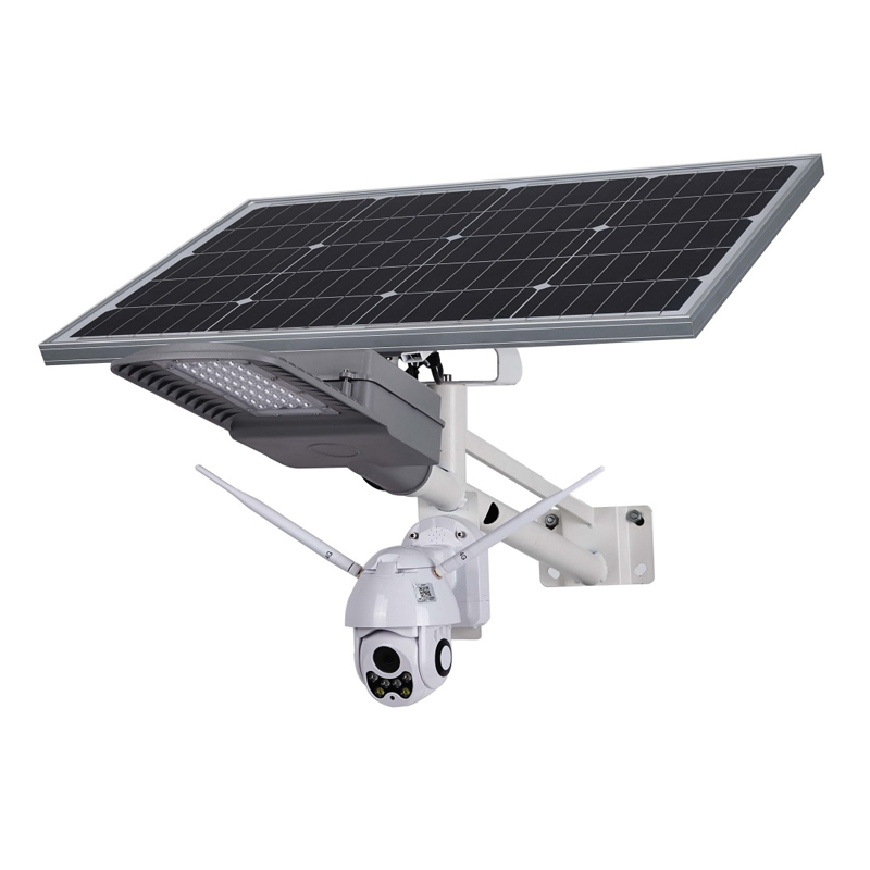 Outdoor Solar Street Light with 4G Camera