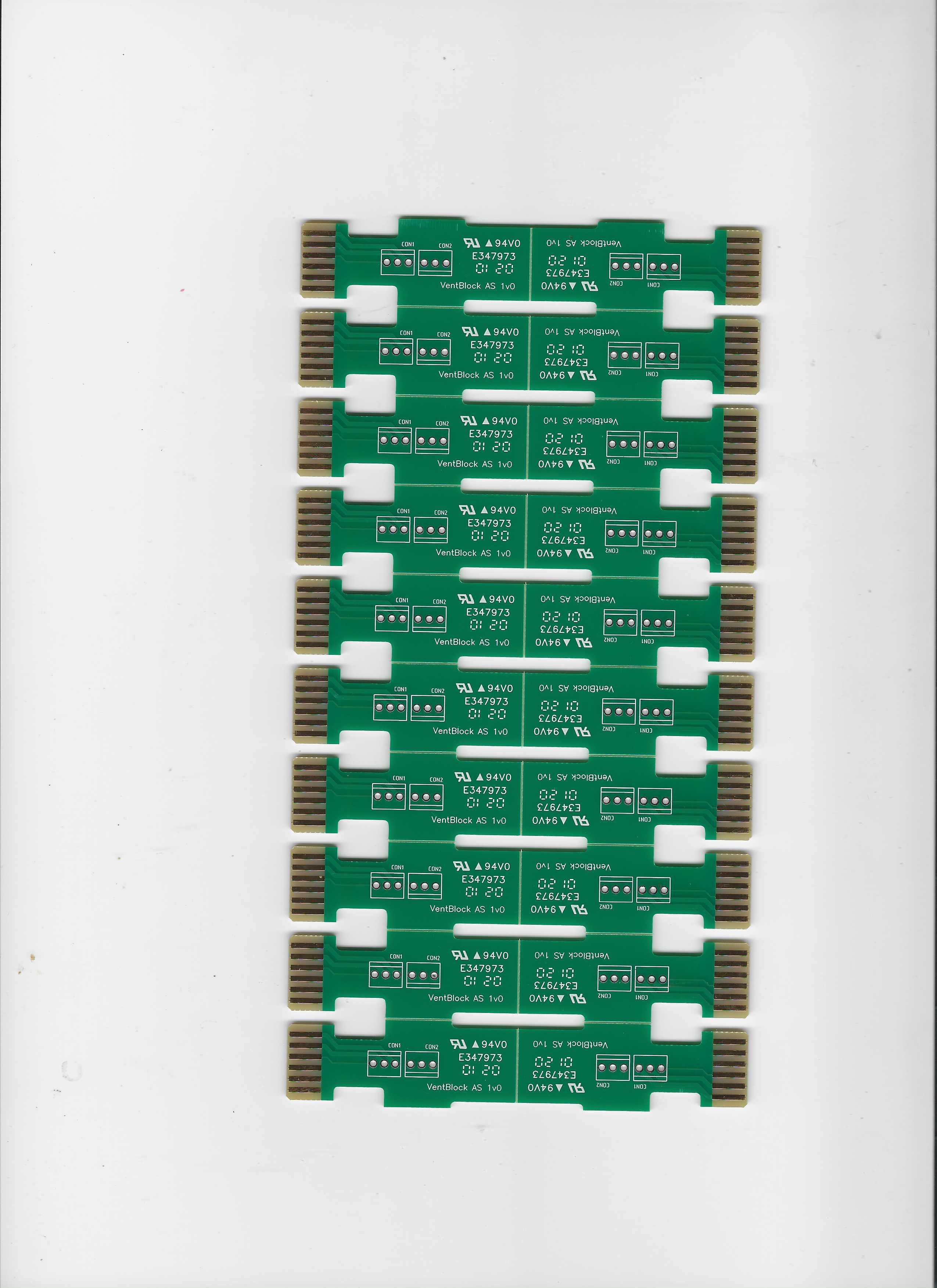 Custom FR4 Double-Sided PCB with HASL Finish