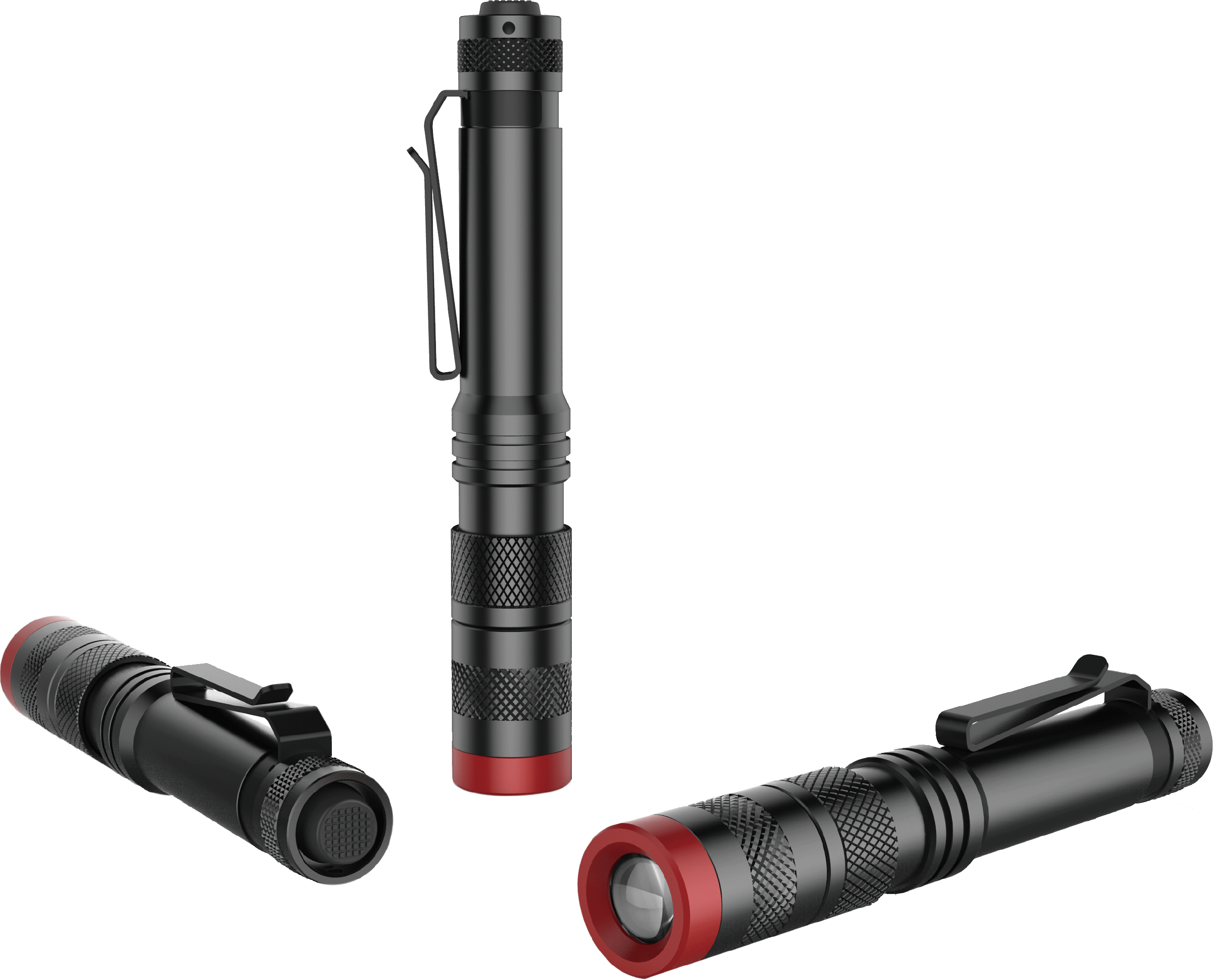 150LM Rechargeable Aluminum Flashlight and Work Light
