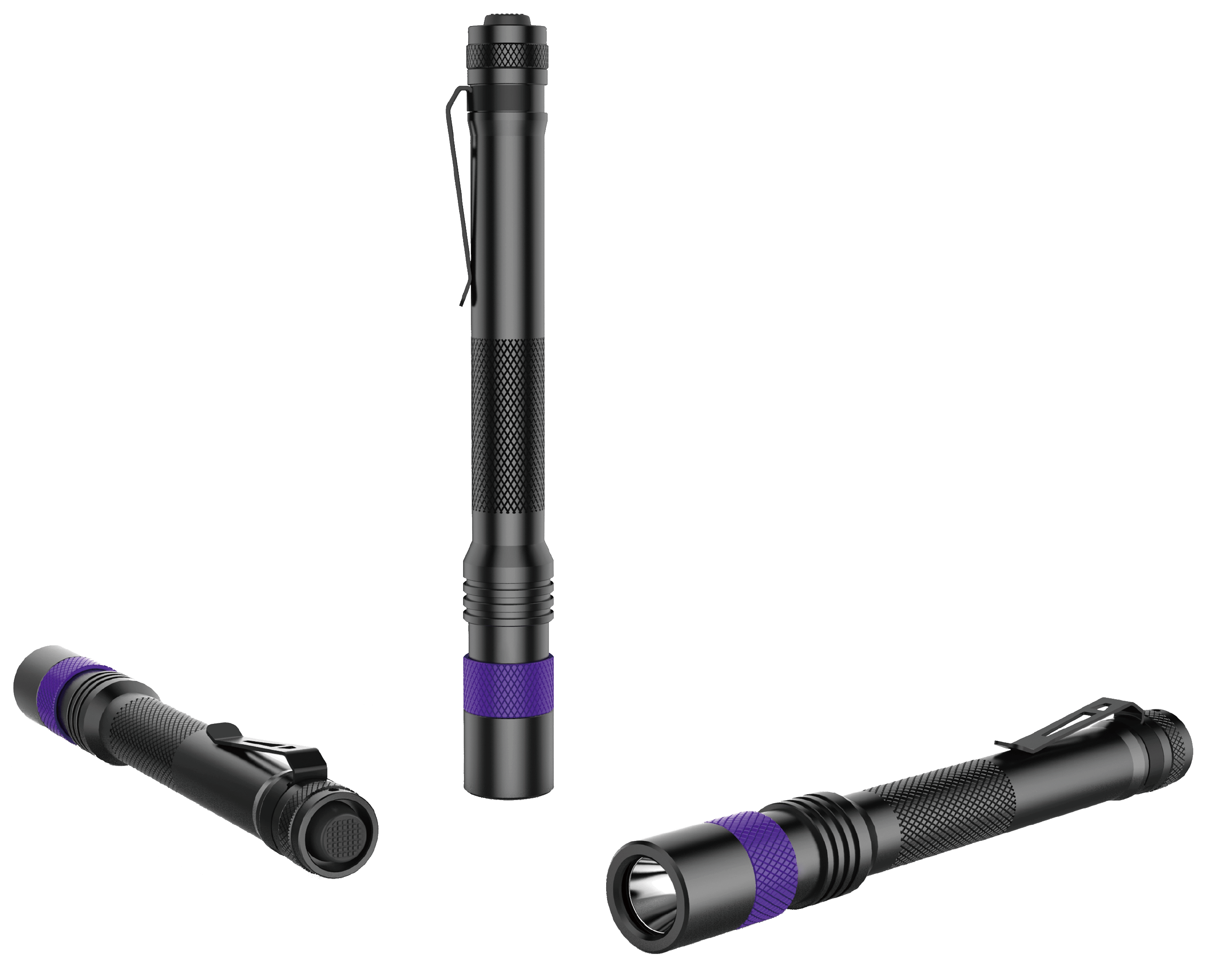 395NM Rechargeable Aluminum Flashlight and Work Light