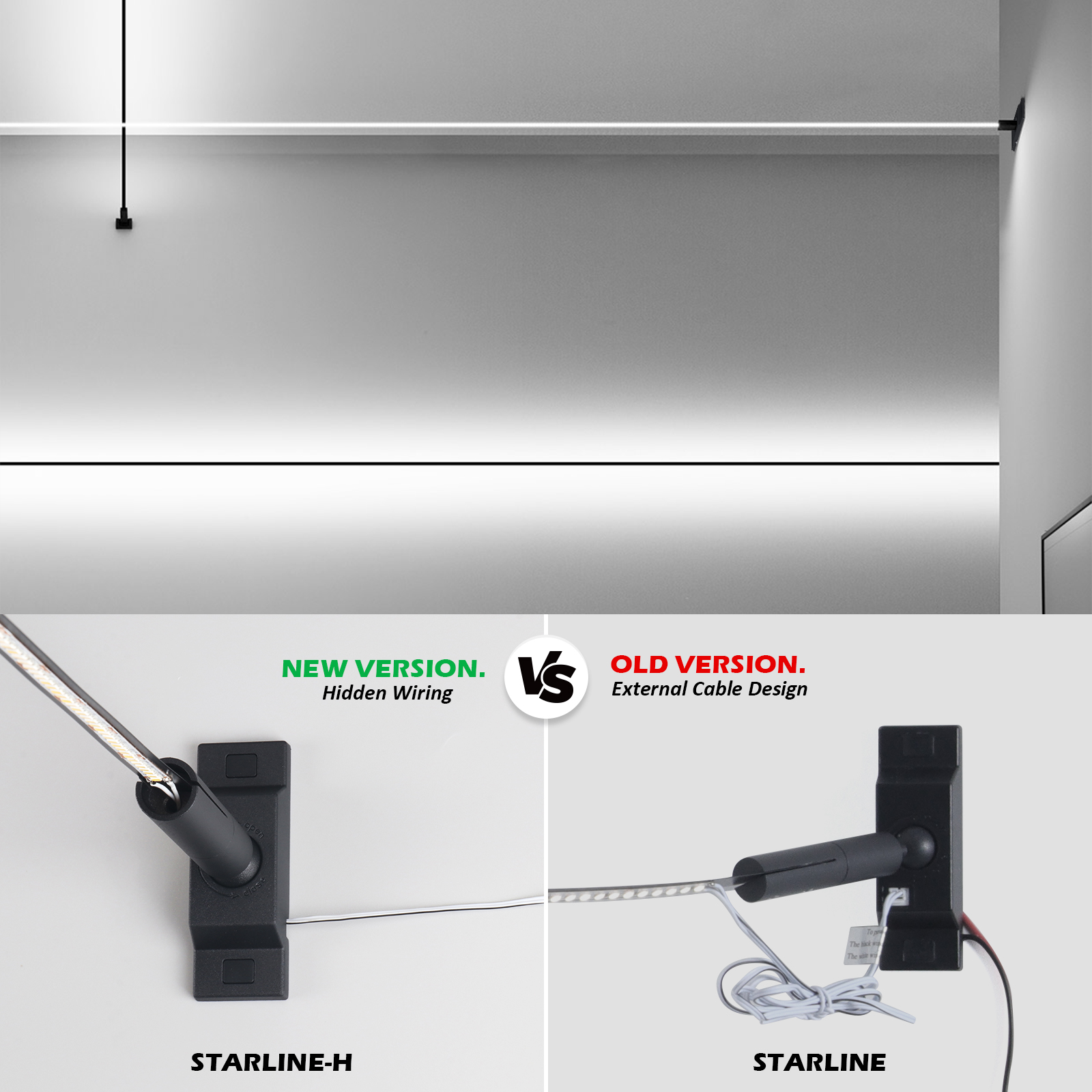 STARLINE-H Linear Lighting System for Galleries, Museums, and Living Spaces