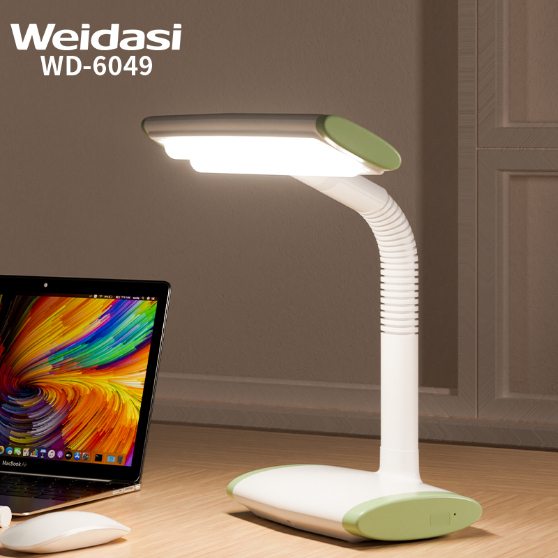 New Style Folding Study Desk Light with Rechargeable LED and USB Cable