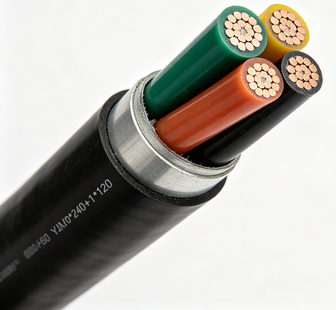 Aluminum core XLPE insulated PVC sheathed 5-core low-voltage power cable