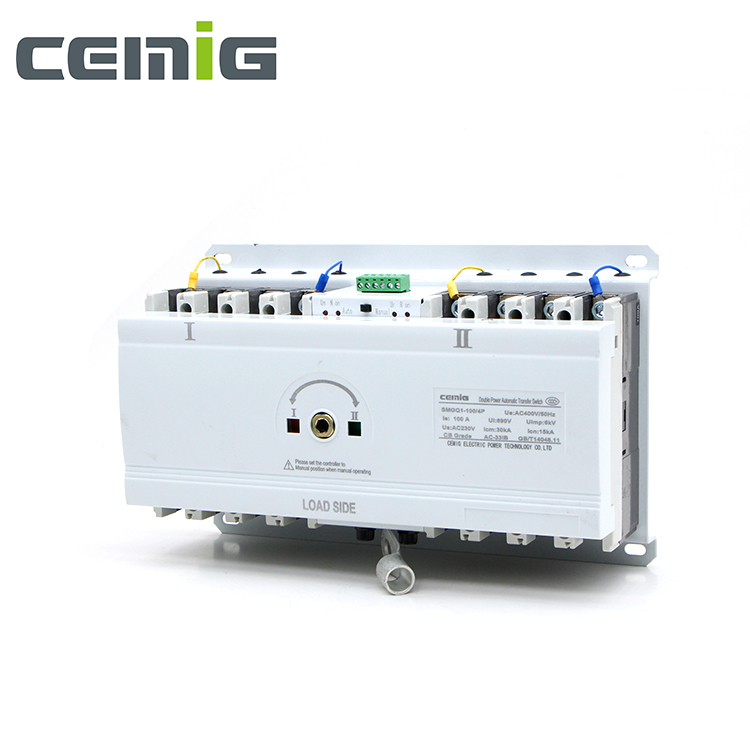 CEMIG SMGQ1-M Dual Power Automatic Transfer Switch with Fire Control