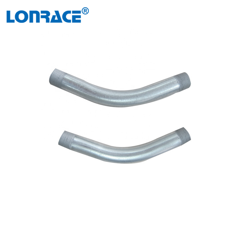 IMC Conduit Elbow, Zinc Plated, Threaded