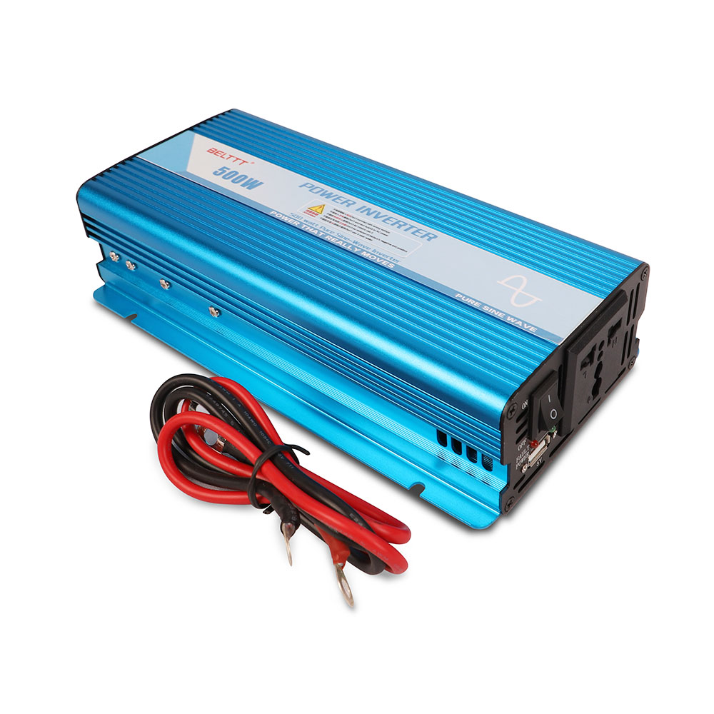 500W 12V DC to 230V AC Pure Sine Wave Power Inverter