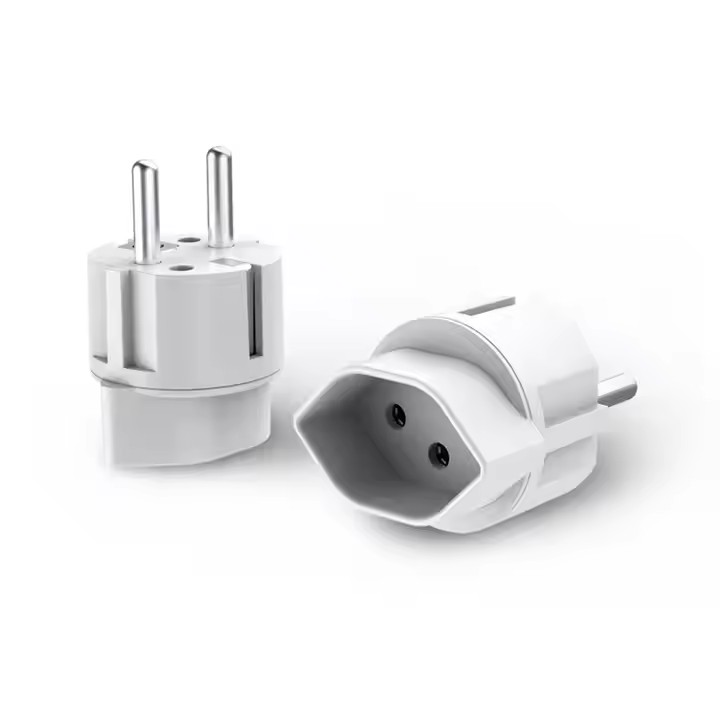 Swiss to French and German Power Adapter