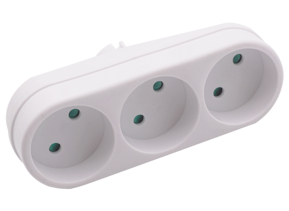 SHIQIONG 3-Way Plug Adapter