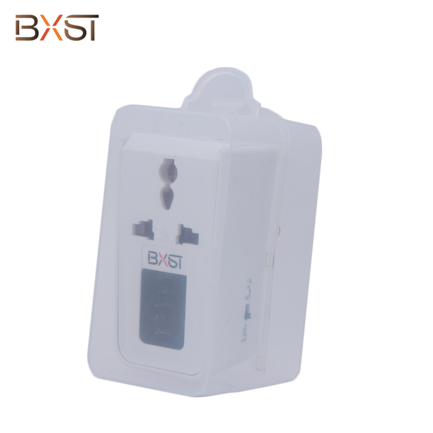BX-V057 AVS 13 AC220V White Single Phase Refrigerator Voltage Protector